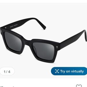 Warby Parker Sonia Sunglasses in Jet Black